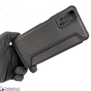 Razor Carbon atverčiamas dėklas - juodas (Xiaomi Redmi Note 11 Pro 5G/Note 12 Pro 4G) Razor Carbon atverčiamas dėklas - juodas (Xiaomi Redmi Note 11 Pro 5G/Note 12 Pro 4G)